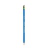 Ticonderoga Erasable Colored Pencils, 2.6 mm, 2B (#1), Blue Lead/Barrel, PK12 14209